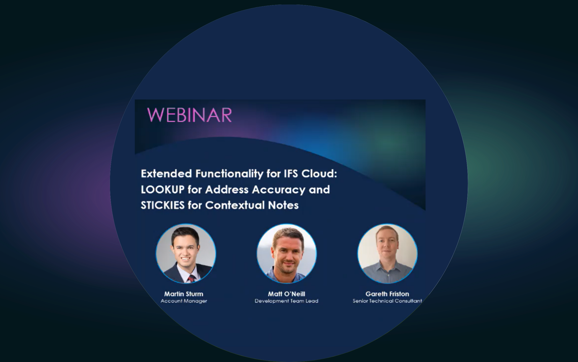 Extended Functionality for IFS Cloud: LOOKUP and STICKIES Webinar